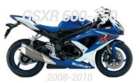 2008-2010 GSXR 600-750 Carenados Al Por Mayor