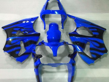 2000-2002 Azul & Negro Llama ZX6R Carenados Moto Al Por Mayor