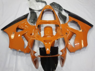 2000-2002 Naranja Brillante & Negro ZX6R Carenados Moto Al Por Mayor