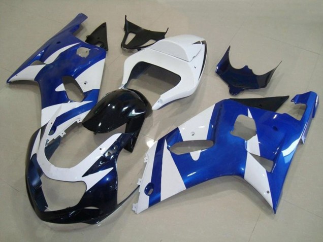2001-2003 Estilo Azul & Blanco OEM GSXR 600-750 Carenados Moto 2001-2003 Estilo Azul & Blanco OEM GSXR 600-750 Carenados Moto