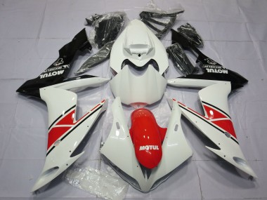 2004-2006 OEM Estilo Rojo & Blanco R1 Carenados Moto Al Por Mayor