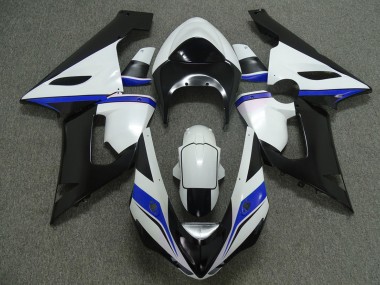 2005-2006 Azul Blanco & Negro ZX6R Carenados Moto Al Por Mayor