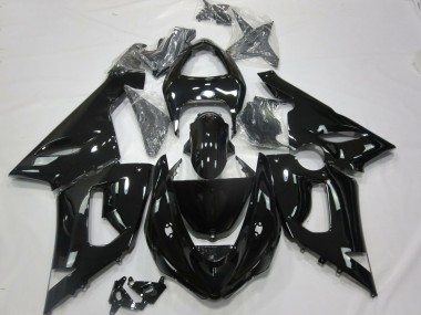 2005-2006 Negro Brillante ZX6R Carenados Moto Al Por Mayor