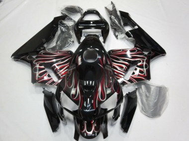 2005-2006 Plata & Rojo Llama CBR600RR Carenados Moto Al Por Mayor