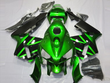 2005-2006 Verde & Negro CBR600RR Carenados Moto Al Por Mayor