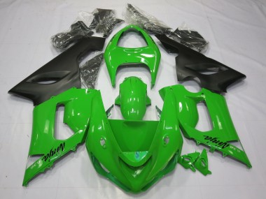 2005-2006 Verde Negro ZX6R Carenados Moto Al Por Mayor