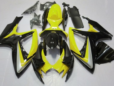 2006-2007 Decolorado Amarillo Brillante GSXR 600-750 Carenados Moto Al Por Mayor
