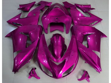 2006-2007 Rosa Fuerte Liso ZX10R Carenados Moto Al Por Mayor