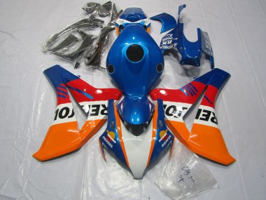 2008-2011 Azul Repsol & Rojo CBR1000RR Carenados Moto Al Por Mayor