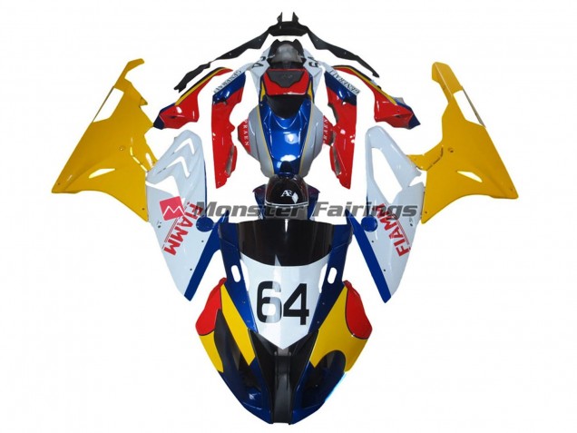 2009-2014 Alienígena Azul & Blanco S1000RR Carenados Moto 2009-2014 Alienígena Azul & Blanco S1000RR Carenados Moto