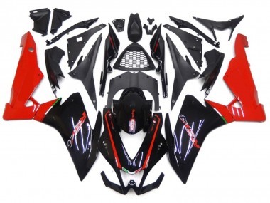 2010-2015 Rojo & Negro RSV4 1000 Carenados Moto Al Por Mayor