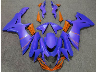 2011-2024 Azul Océano Mate & Naranja GSXR 600-750 Carenados Moto Al Por Mayor
