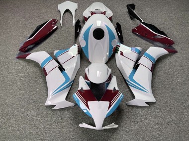 2012-2016 Azul Claro Brillante & Granate CBR1000RR Carenados Moto Al Por Mayor