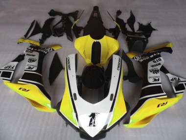 2015-2019 Amarillo Brillante & Blanco R1 Carenados Moto Al Por Mayor