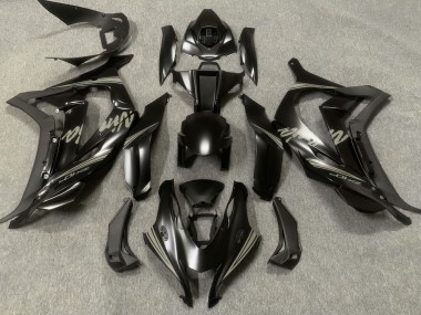 2016-2019 Negro Satinado & Gris ZX10R Carenados Moto Al Por Mayor