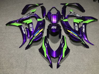 2016-2019 Púrpura Perla Trickstar ZX10R Carenados Moto Al Por Mayor
