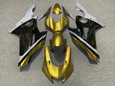 2017-2021 Cemento Negro & Oro R6 Carenados Moto Al Por Mayor