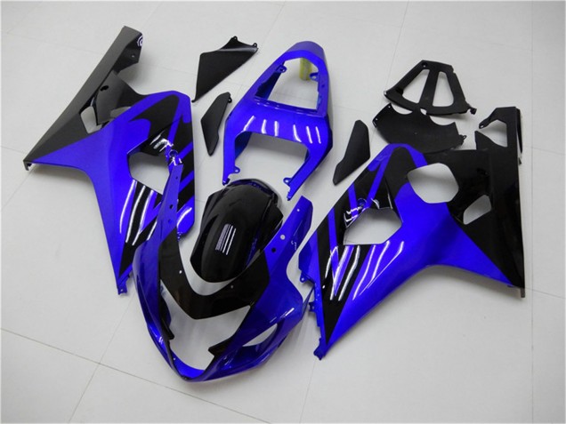 Carenados Moto Suzuki GSXR 600/750 2004-2005 - Azul Negro Brillante
