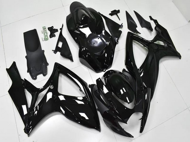 Carenado Moto Suzuki GSXR 600/750 2006-2007 - Negro Brillante