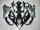 Carenado Moto Suzuki GSXR 1000 2005-2006 - Negro Brillante Plata