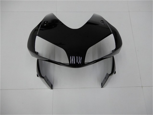 Carenados Moto Honda CBR600RR 2003-2004 - Plata Negro Brillante Raya