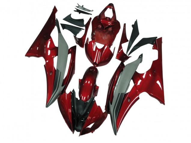 Carenados Moto Yamaha YZF R6 2008-2016 - Rojo Gris