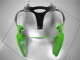 Kits Carenado Moto Kawasaki ZX6R 2000-2002 - Verde Blanco Negro