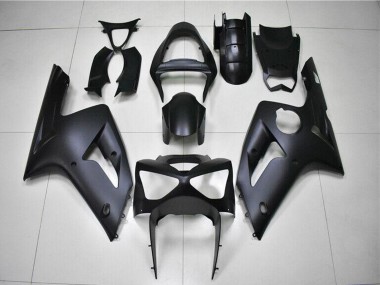 Carenados Moto Kawasaki ZX6R 2003-2004 - Negro Mate