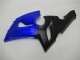Carenados Moto Kawasaki ZX6R 2005-2006 - Azul Negro Mate