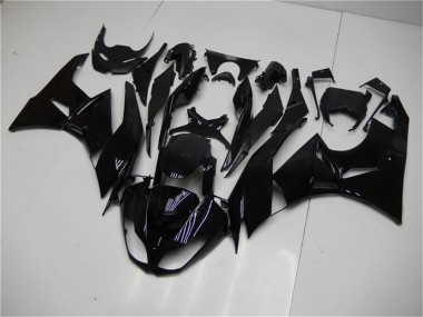 Carenados Moto Kawasaki ZX6R 2009-2012 - Negro Brillante