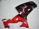 Carenado Moto Kawasaki ZX10R 2006-2007 - Negro Brillante Rojo Llama