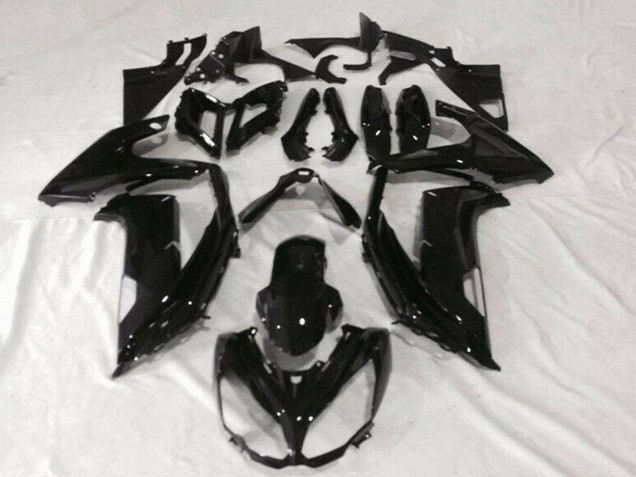 Carenados Moto Kawasaki EX650 2012-2016 - Negro Brillante