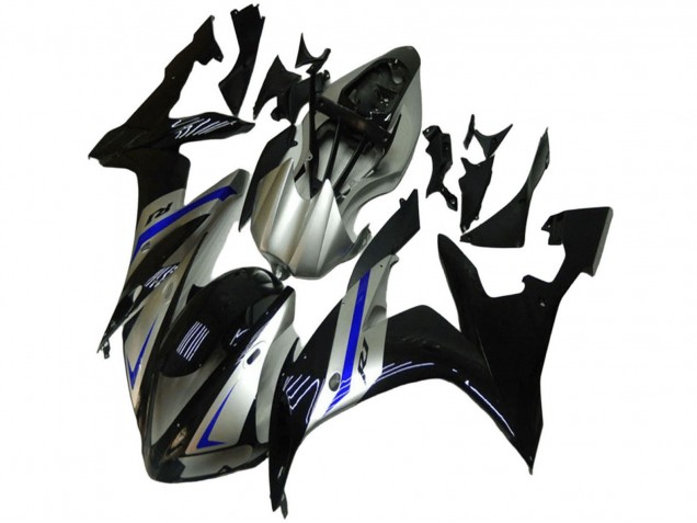 Carenados Moto Yamaha YZF R1 2004-2006 - Plata Azul Negro
