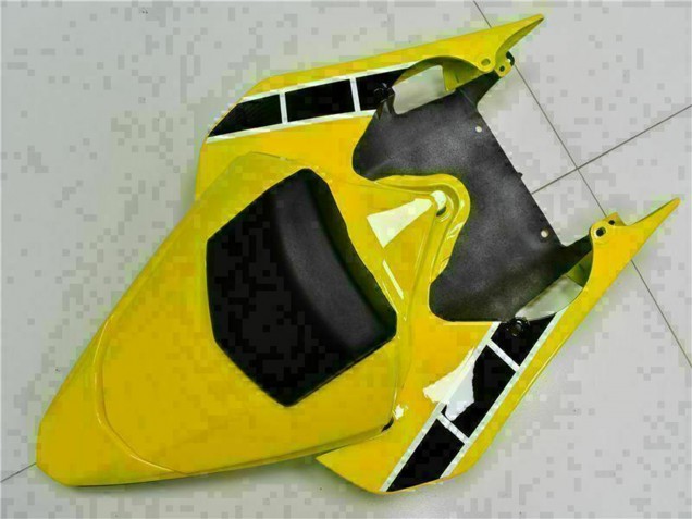 Carenados Moto Yamaha YZF R6 2008-2016 - Amarillo Blanco Negro Brillante