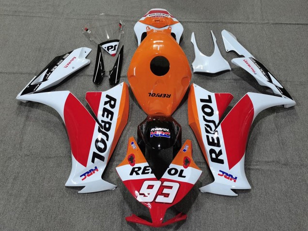 Carenados Moto Honda CBR1000RR 2012-2016 - Blanco Naranja Rojo Negro Brillante HRC Repsol 93
