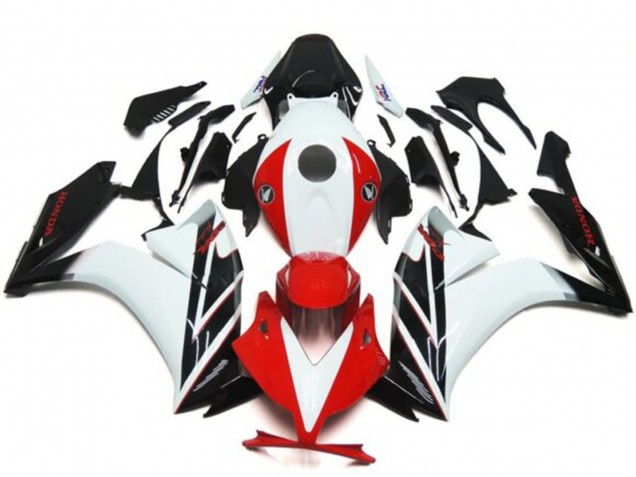 Carenados Moto Honda CBR1000RR 2012-2016 - Blanco Rojo Negro Brillante