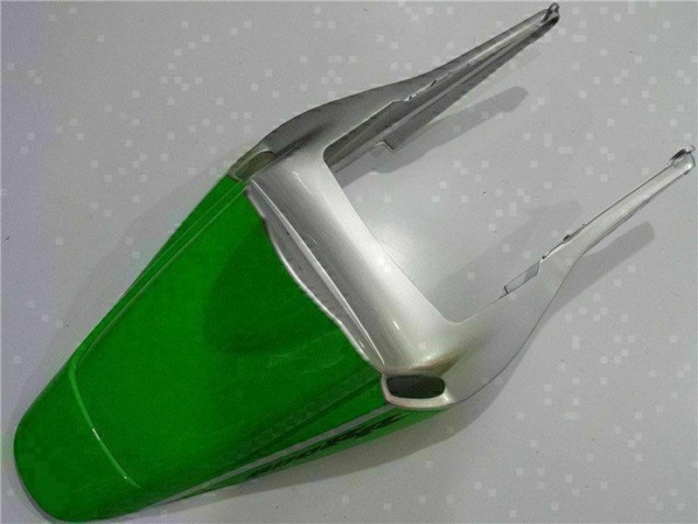 Carenado Moto Honda CBR600RR 2003-2004 - Plata Verde Negro Brillante