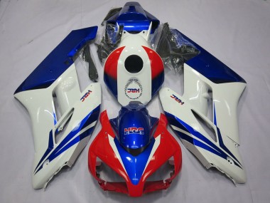 Carenados Moto Honda CBR1000RR 2004-2005 - Blanco Azul Rojo HRC OEM Estilo