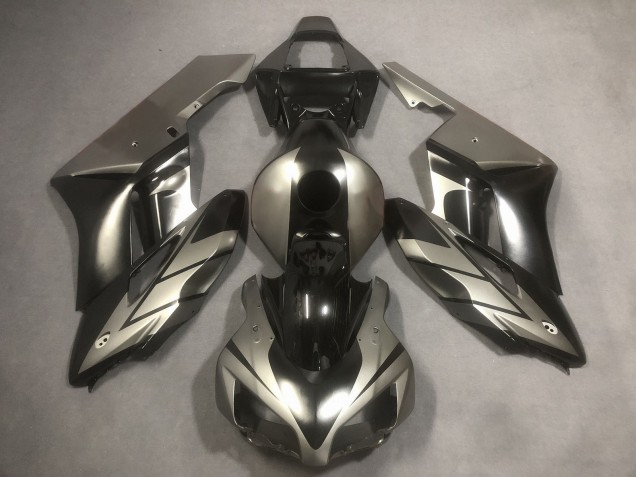 Carenados Moto Honda CBR1000RR 2004-2005 - Plata Negro Brillante