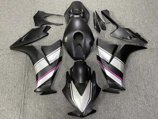 Carenados Moto Honda CBR1000RR 2012-2016 - Plata Rosa Negro Mate