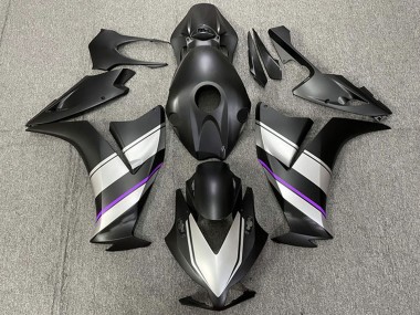 Carenados Moto Honda CBR1000RR 2012-2016 - Plata Púrpura Negro Mate