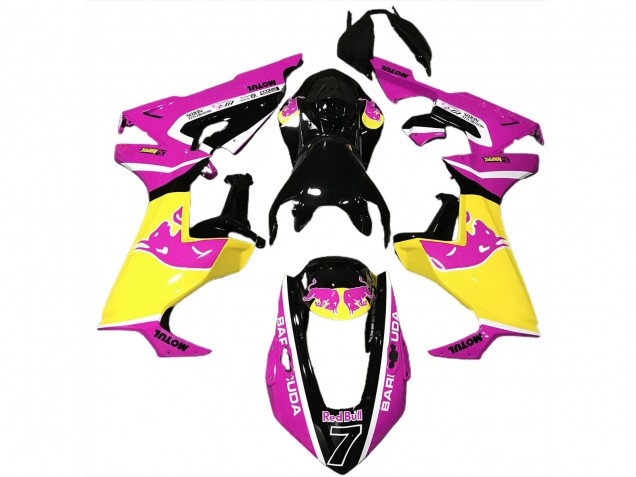 Carenados Moto Honda CBR1000RR 2017-2023 - Rosa Amarillo Negro Brillante Rojo Bull