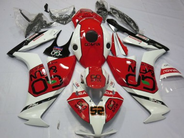 Carenados Moto Honda CBR1000RR 2012-2016 - Blanco Rojo Go&Fun
