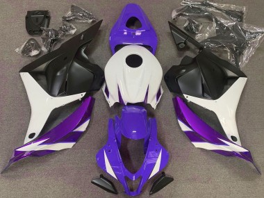 Carenados Moto Honda CBR600RR 2009-2012 - Blanco Púrpura Claro Azul Negro Mate