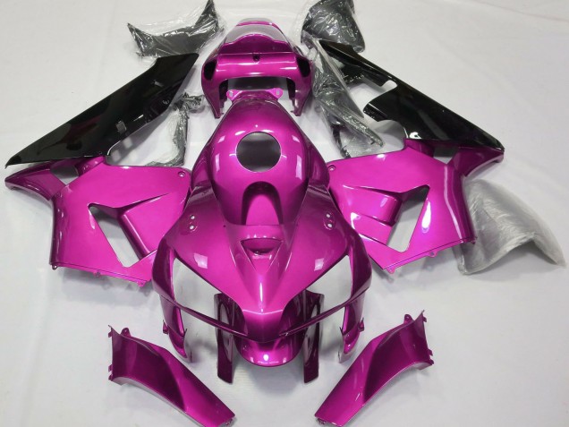 Carenados Moto Honda CBR600RR 2005-2006 - Hot Rosa Negro CBR Estilo