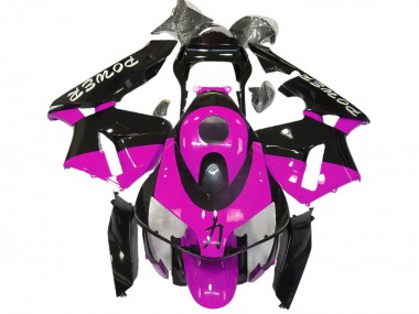 Carenados Moto Honda CBR600RR 2003-2004 - Hot Rosa Negro Brillante Power