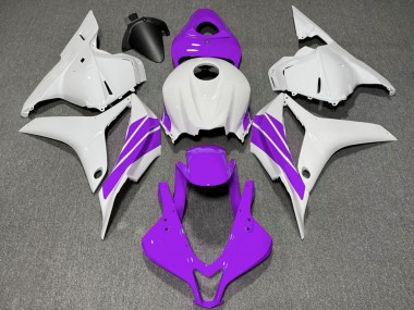 Carenados Moto Honda CBR600RR 2009-2012 - Blanco Púrpura Raya