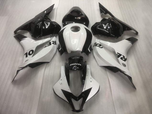 Carenados Moto Honda CBR600RR 2009-2012 - Blanco Negro Brillante Repsol