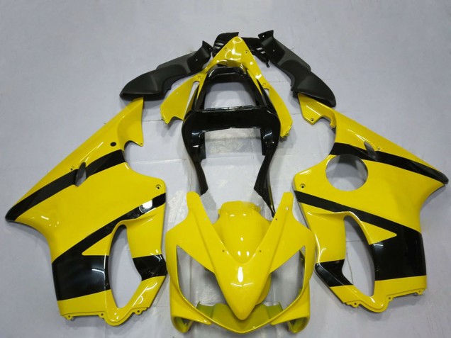 Carenados Moto Honda CBR600 F4i 2001-2003 - Amarillo Negro Brillante