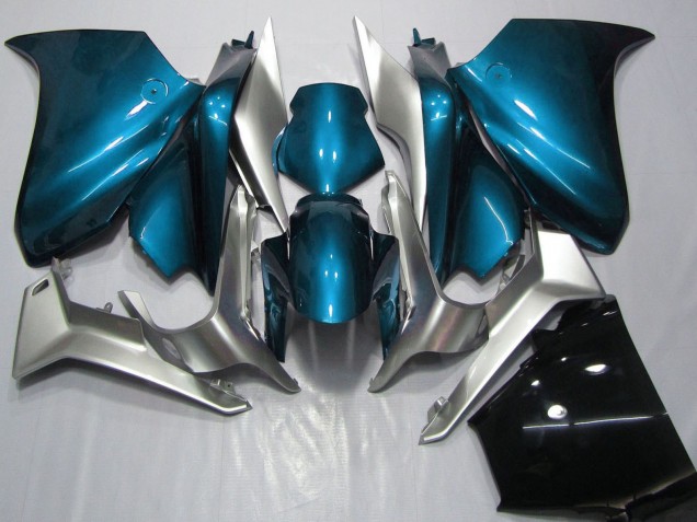 Carenados Moto Honda VFR 1200 2010-2014 - Plata Azul Claro